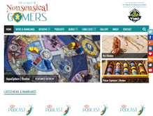 Tablet Screenshot of nonsensicalgamers.com